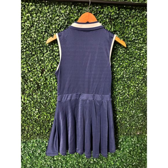 WeWoreWhat NAVY BLUE White Tennis Dress - Size Small TENNIS CLUB NEW YORK - Picture 6 of 7